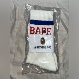 A bathing ape sock
